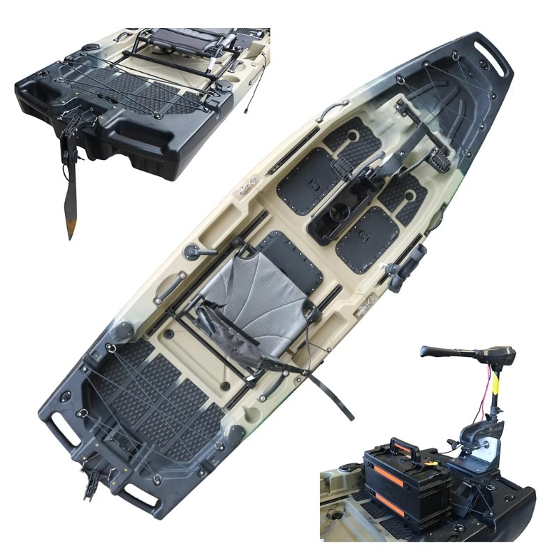 1인용 HDPE/PE 시트온탑 CE 인증 모터식 해양  - Fishing Kayak Crate 리뷰 및 가격